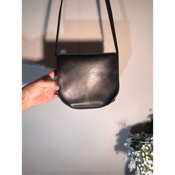 Rare * Vintage Roberto Vascon Leather Snake Embossed Crossbody - Picture 3 of 6